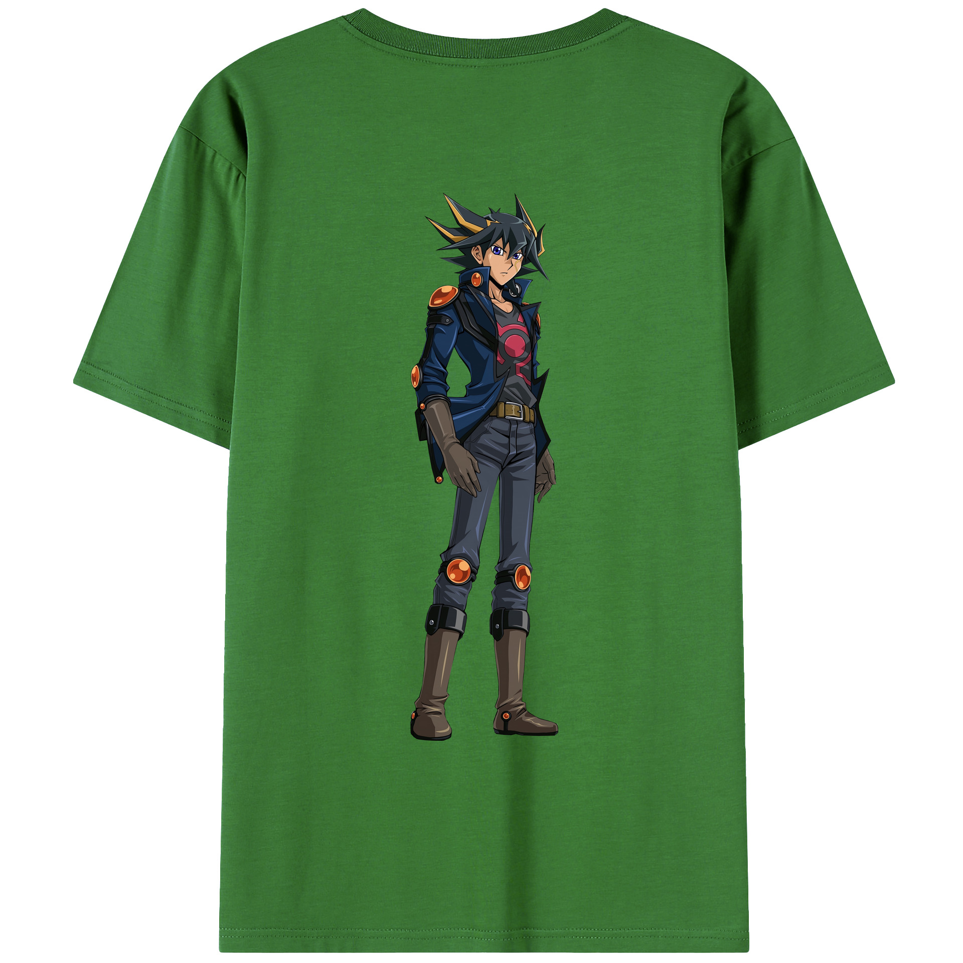 （画像用） 遊☆戯☆王 Yu-Gi-Oh! レディース半袖Tシャツ(バックプリント)